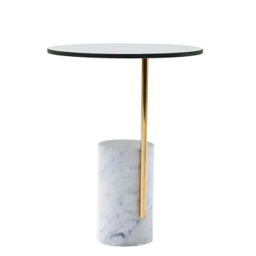 Modern luxury coffee table  living room furniture is Italian marble coffee table design of modern living room